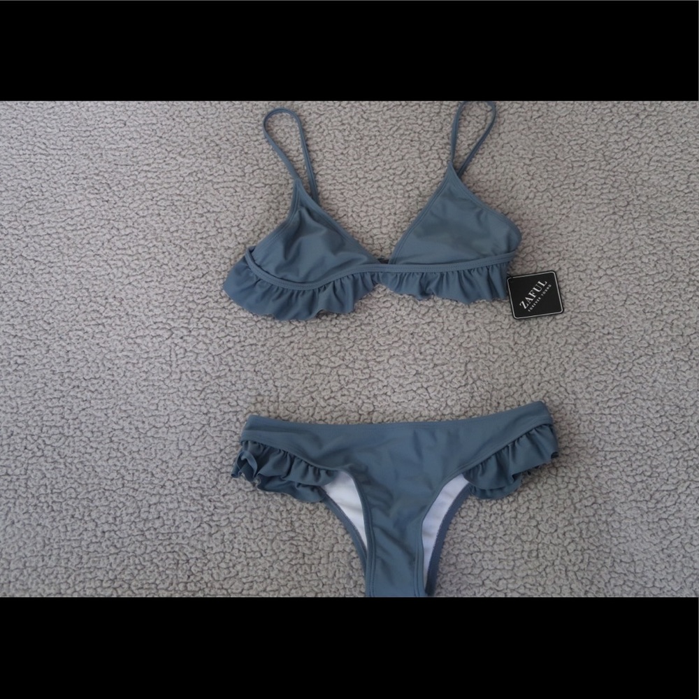 ruffled bikini